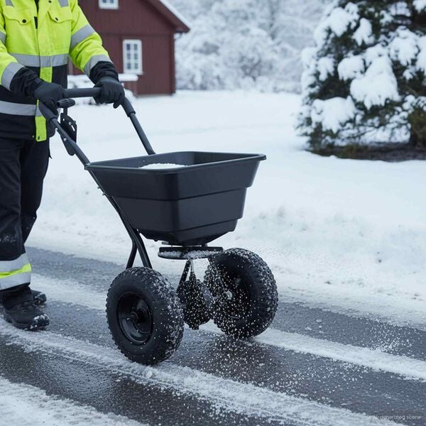vidaXL Razpršilnik Črna 80,5 x 53 x 78,5 cm PVC in jeklo