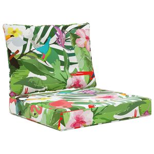 vidaXL Zunanja blazina za kavč Poliester barvito 60 x 50,5 cm