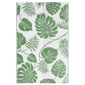 vidaXL Zunanja preproga ARAKIL zelena 120x180 cm PP