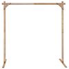 vidaXL Poroka Arch Svetlo rjava 225 x 95 x 226 cm Masivno borovo les