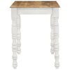 vidaXL Jedilna miza 110x60x76 cm trden mangov les