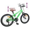 vidaXL Kids Mountain Bike 20 Palcev 6-Speed za 5-8 let Zelena