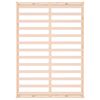 vidaXL Posteljni okvir 120x200 cm trden les