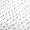 vidaXL Vrata za omarico z letvicami bela 99,3x39,4 cm trdna borovina