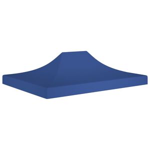 vidaXL Streha za vrtni &scaron;otor 4,5x3 m modra 270 g/m&sup2;