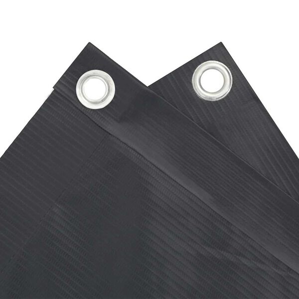 vidaXL Balkonsko platno za zasebnost antracitno 800x75 cm PVC