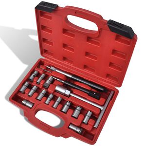 vidaXL Set orodja za dizelski motor 17 kosov