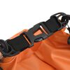 vidaXL Torba Dry Bag z zadrgo oranžna 20 L PVC
