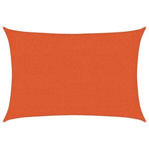 vidaXL Senčno jadro 160 g/m&sup2; oranžno 2x2,5 m HDPE
