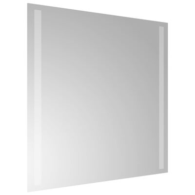 vidaXL LED kopalniško ogledalo 50x50 cm