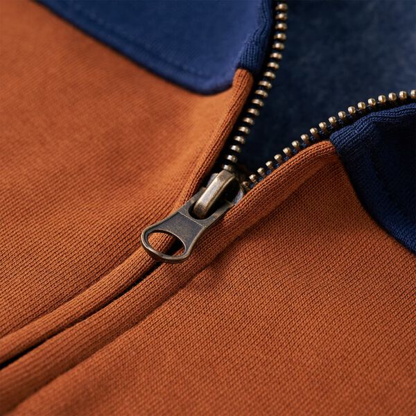 Otroški pulover s kapuco in zadrgo 116