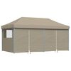 vidaXL &Scaron;otor za zabave Pop-up 580 x 292 x 315 cm Taupe Oxford tkanina
