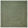 vidaXL Preproge za povr&scaron;ine Kvadrat Olivno zelena 240 x 240 cm Juta