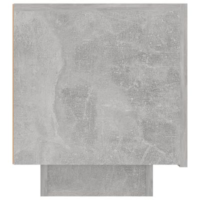 vidaXL Nočna omarica betonsko siva 100x35x40 cm iverna plošča