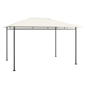 vidaXL Paviljon 384x281x270 cm krem 180 g/m&sup2;