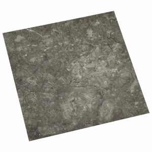 vidaXL Deske za talne obloge Siva in bela 5,11 m&sup2; 55 kos PVC