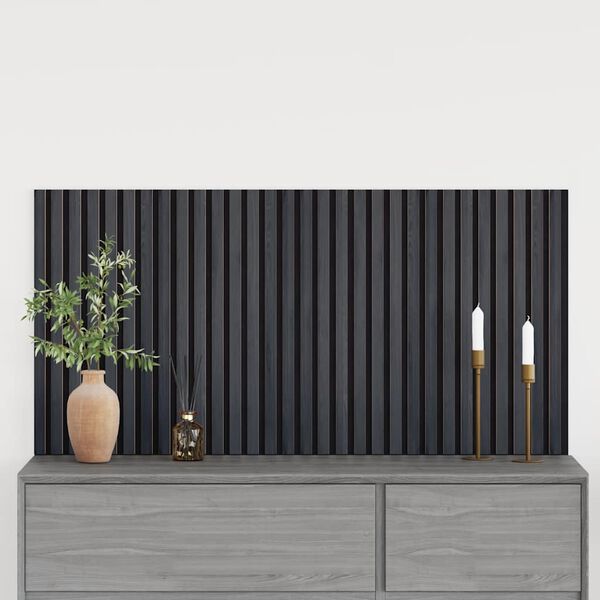 vidaXL Akustični stenski paneli 2 kosa z letvami 60,5x60 cm