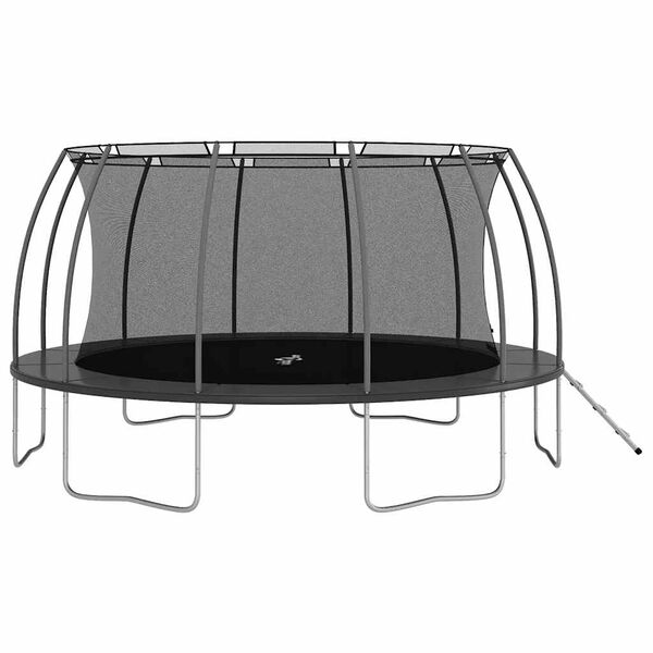 vidaXL Trampolin komplet okrogel 488x90 cm 150 kg