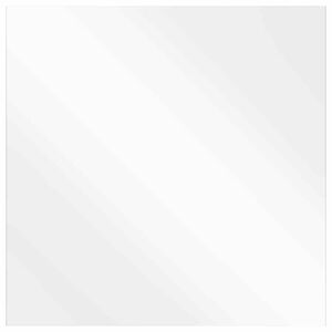 vidaXL Stensko ogledalo Kvadrat 40 x 40 cm kaljeno steklo