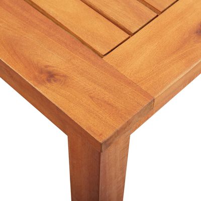vidaXL Vrtna miza 150x90x74 cm trden akacijev les