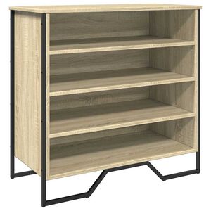 vidaXL Omarica za čevlje sonoma hrast 80x38x78 cm inženirski les