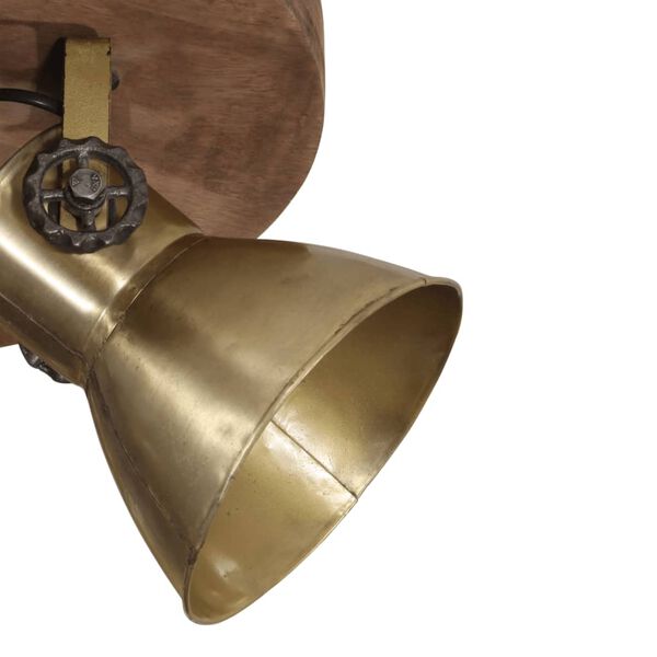 vidaXL Stropna svetilka 25 W starinska medenina 50x50x25 cm E27