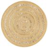 vidaXL Preproga iz ročno pletene jute 150 cm