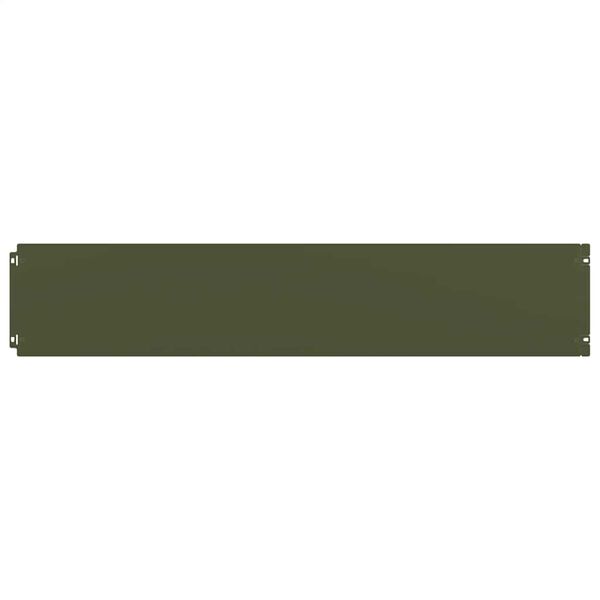 vidaXL Travnate obrobe 30 kosov Olivno zelena Hladno valjano jeklo