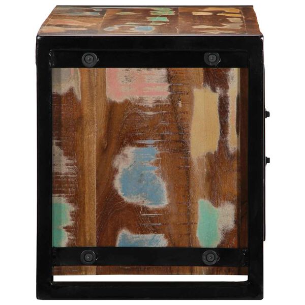 vidaXL TV omarica 80x30x35 cm masivni les obnovljen