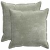 vidaXL Prevleka za blazino 2 kos HOUTEN Zelena 80 x 80 cm