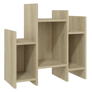 vidaXL Stranska omarica sonoma hrast 60x26x60 cm iverna plo&scaron;ča