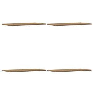 vidaXL Stenske police 4 kosi artisan hrast 60x30x1,5 cm inženirski les