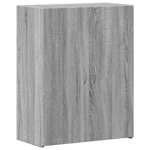 vidaXL Arhivska omara siva sonoma 60x32x77,5 cm inženirski les