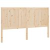 vidaXL Posteljno vzglavje 145,5x4x100 cm trdna borovina