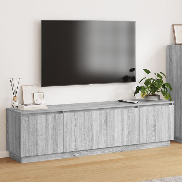 vidaXL TV omarica Siva Sonoma 180 x 38 x 49 cm Konstruiran les