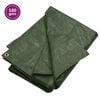 vidaXL Ponjava 180 g/m&sup2; 6x10 m zelena HDPE