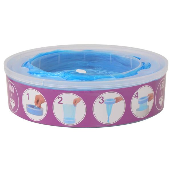 vidaXL Nadomestne kasete za ko&scaron; Angelcare Diaper Genie 3 kosi