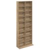 vidaXL CD omara Artisan hrast 65 x 23,5 x 175 cm Inženirski les