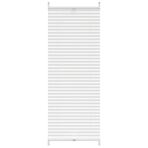 Plise Harmonika Zavese velikost 40 x 100 cm Bele barve