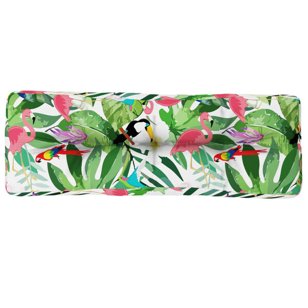 vidaXL Blazina za palete večbarvna 120x40x12 cm blago