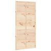 vidaXL Hlevska vrata 100x1,8x214 cm trdna borovina