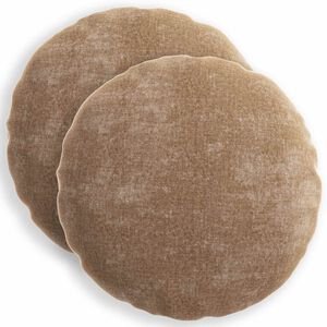 vidaXL Prevleka za blazino 2 kos HEERLEN Rjava &Oslash; 40 cm