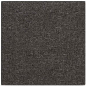 vidaXL Stenska glavna postelja 12 kos 30 x 30 cm Temno siva blago