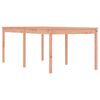 vidaXL Vrtna miza 203,5x100x76 cm trden les douglas