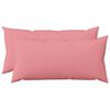 vidaXL Prevleka za blazino 2 kos HEERLEN Roza 40 x 70 cm Blago