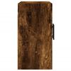 vidaXL Stenska omarica dimljeni hrast 60x31x60 cm inženirski les