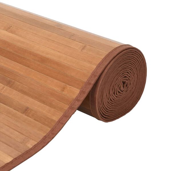 vidaXL Preproga pravokotna naravna 70x200 cm bambus