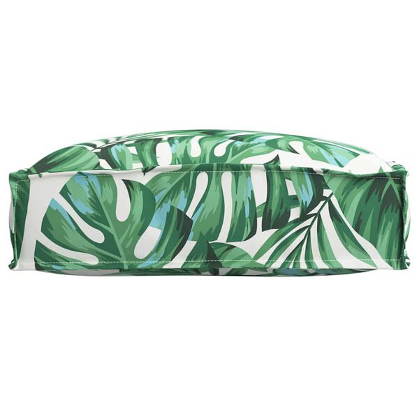 vidaXL Blazina List Vzorec lista 50 x 50 x 12 cm Oxford tkanina