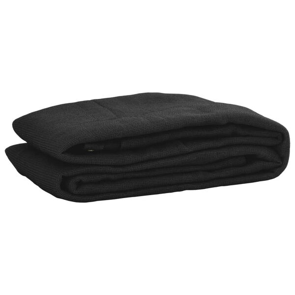 vidaXL Mreža za prikolico HDPE 2,5x4,5 m črna