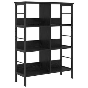 vidaXL Knjižna polica 6 nivojev 82 x 32 x 112 cm Inženirski les